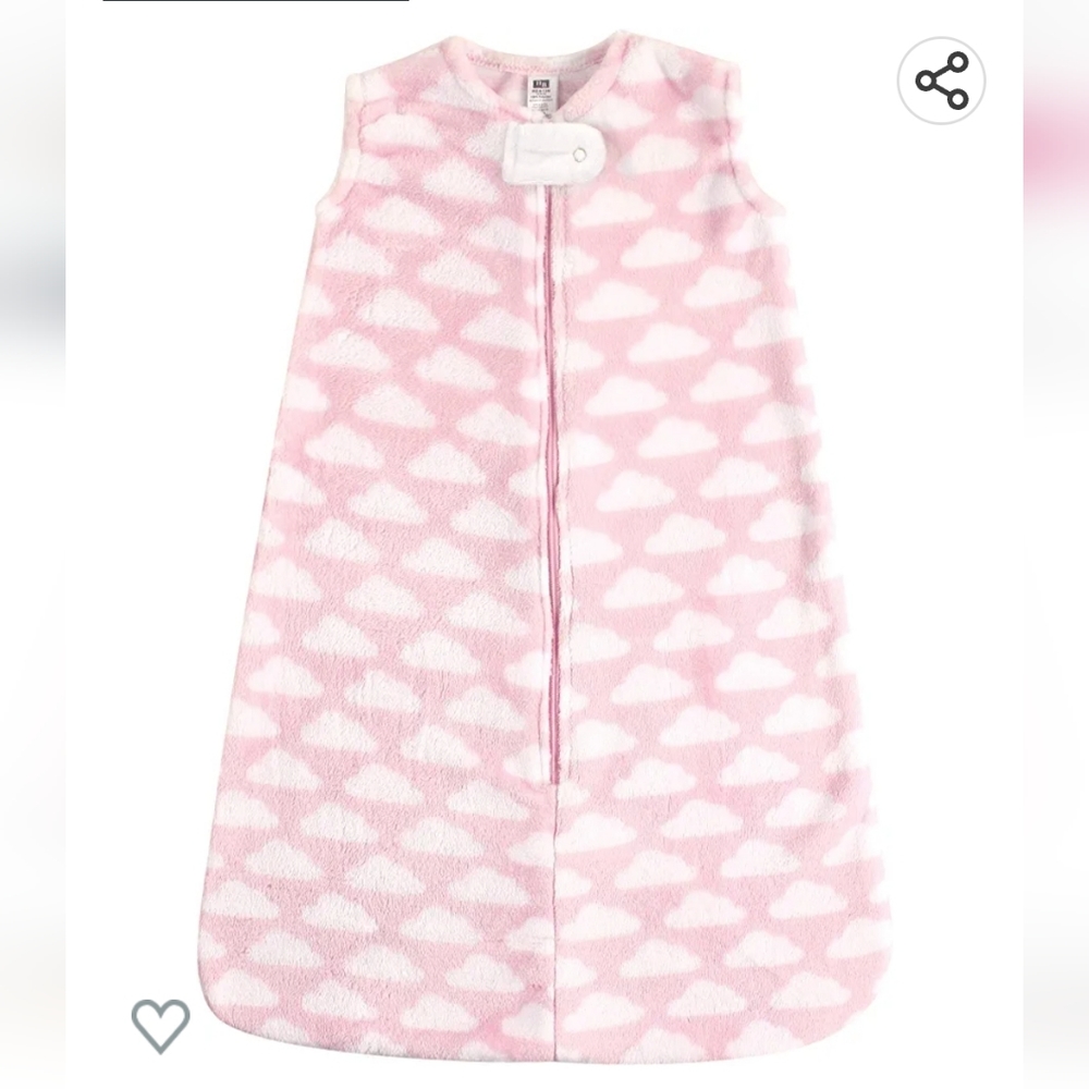 Hudson Baby plush sleep sack 0-6m